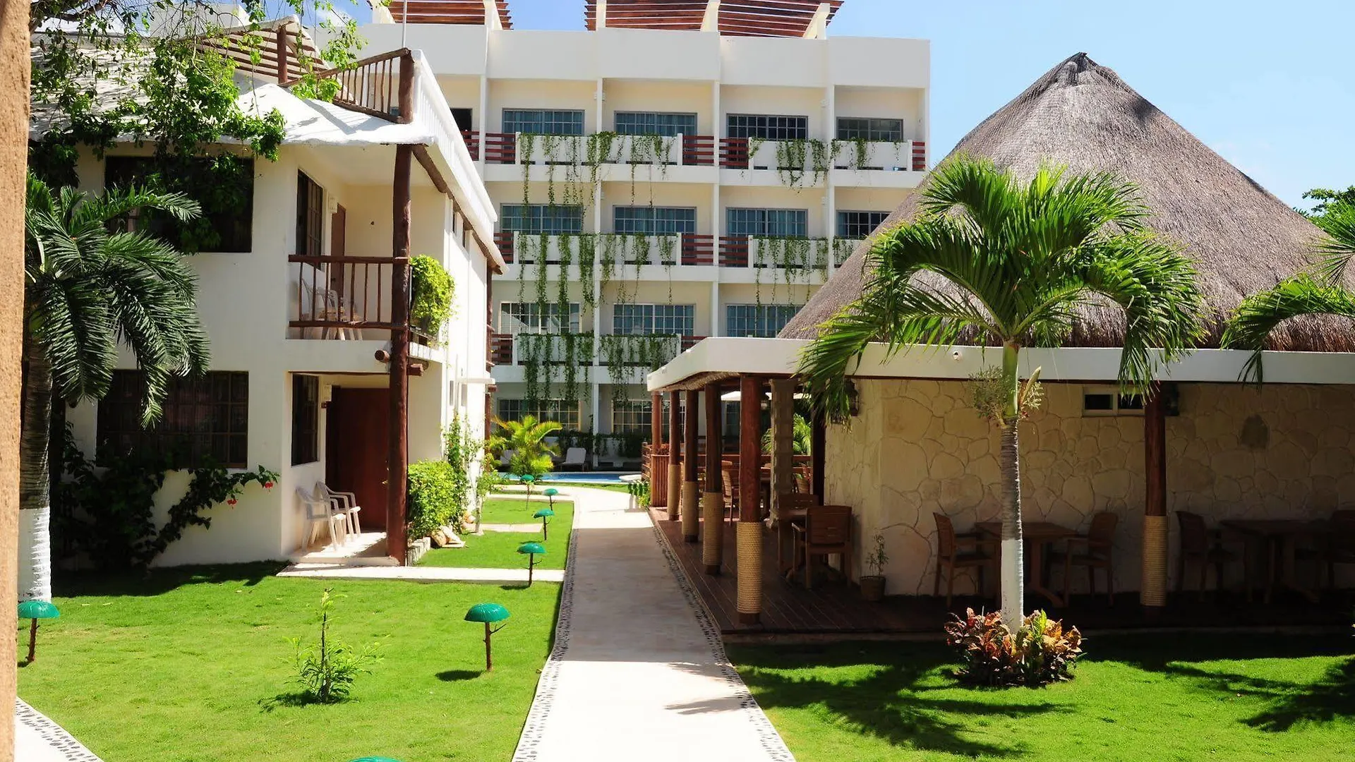 Hotel Posada Sian Kaan פלאייה דל כרמן 3*,  מקסיקו